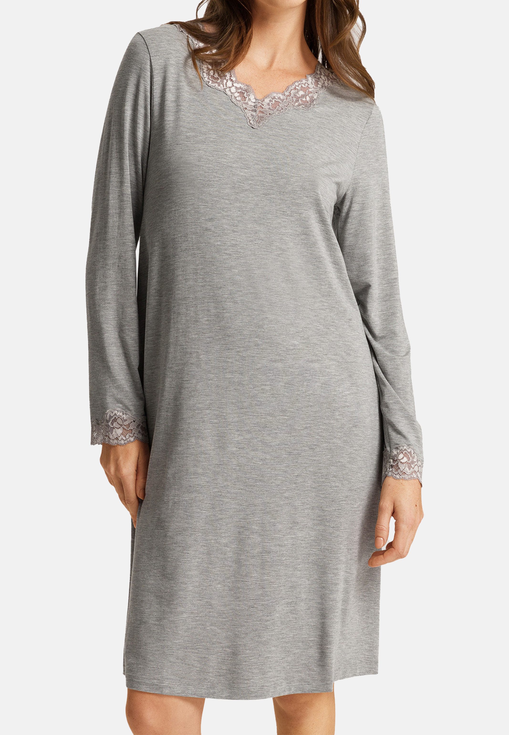 Hanro Nachthemd Natural Elegance (1-tlg) Nachthemd günstig online kaufen