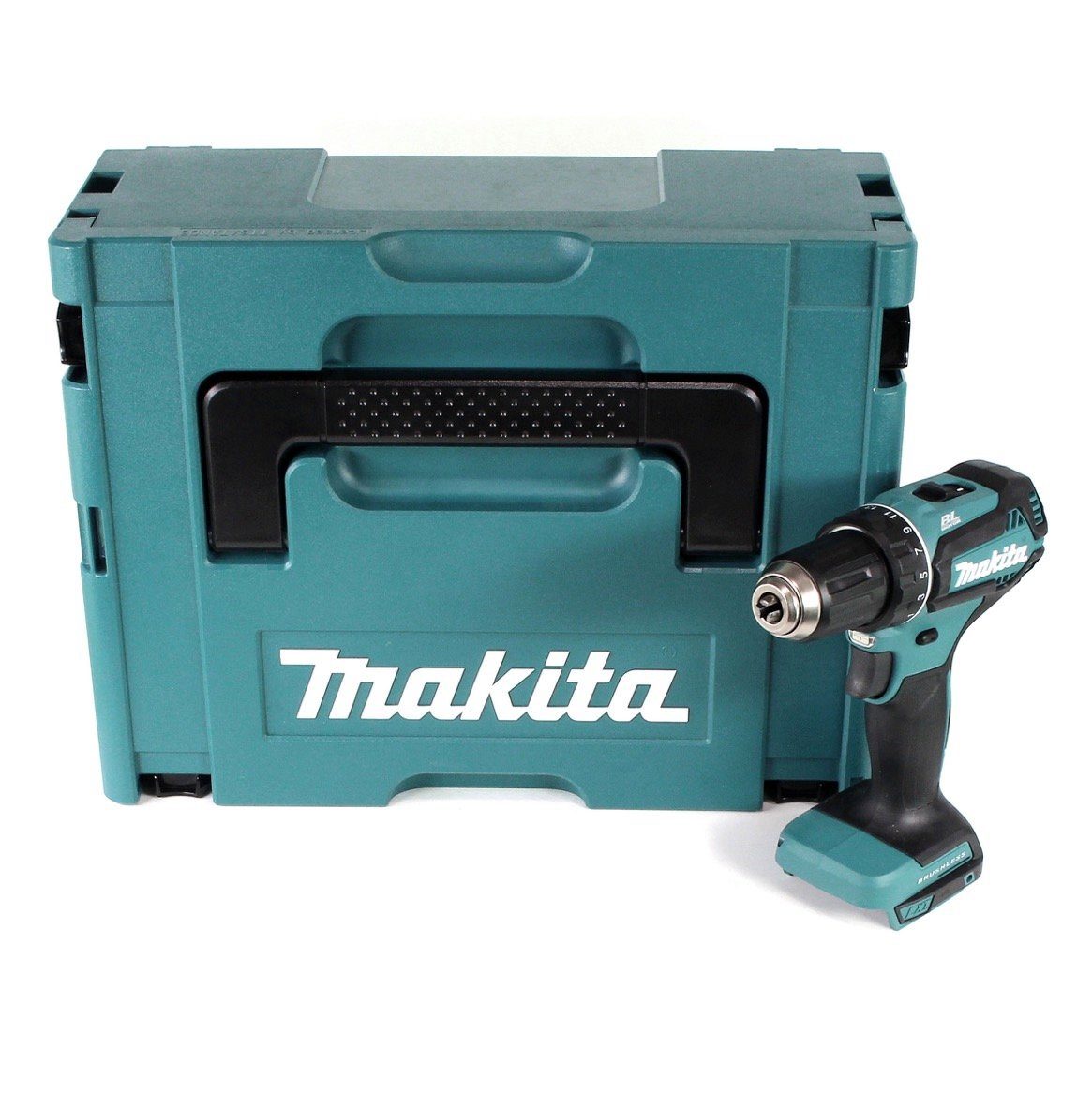 Thumbnail - Makita Säulenbohrmaschine DDF 485 ZJ Akku Bohrschrauber 18V 50Nm Solo im Makpac - ohne Akku, oh