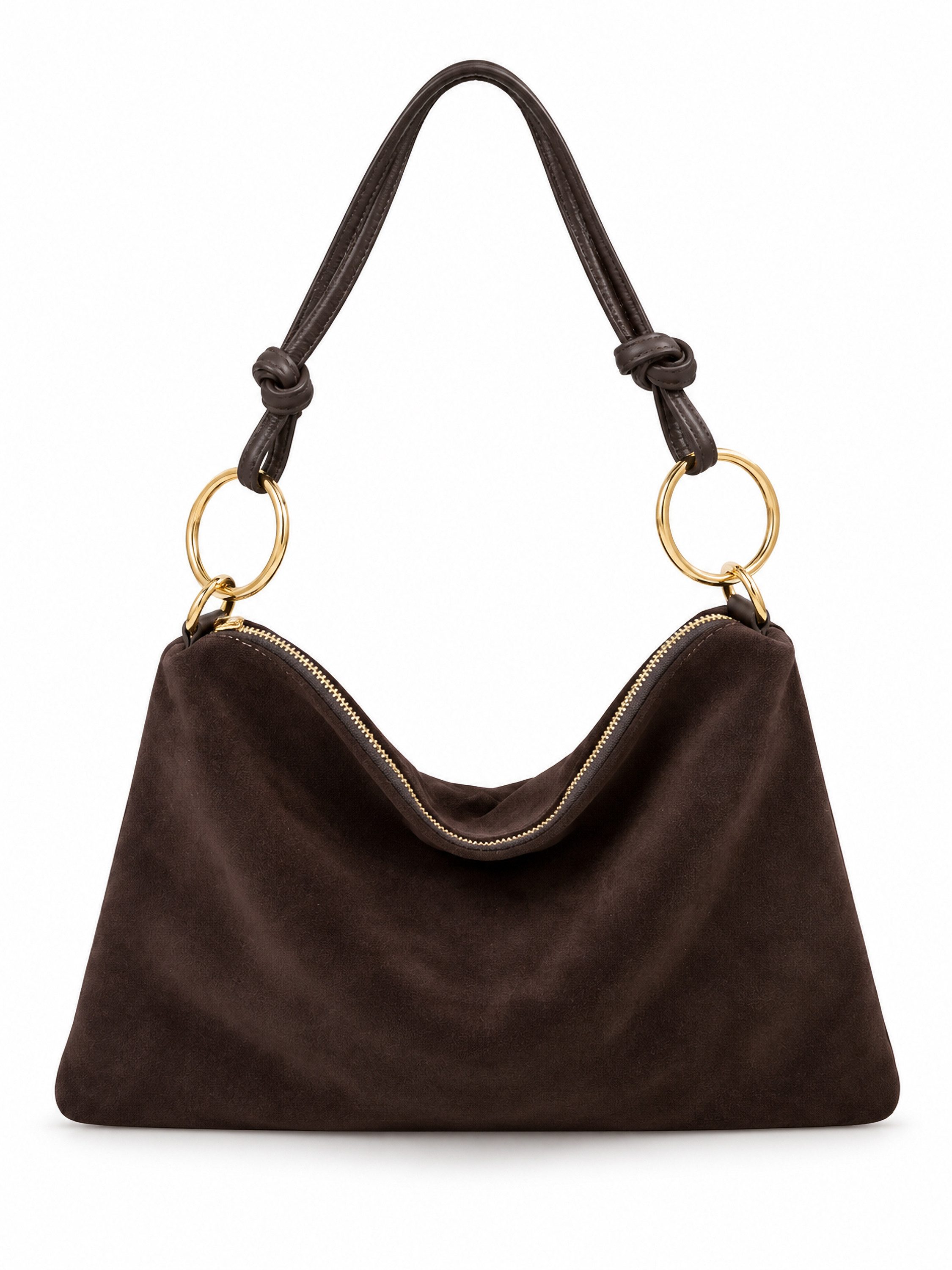 COLLEZIONE ALESSANDRO Schultertasche Pellissimo, aus echtem Wildleder, Made in Italy