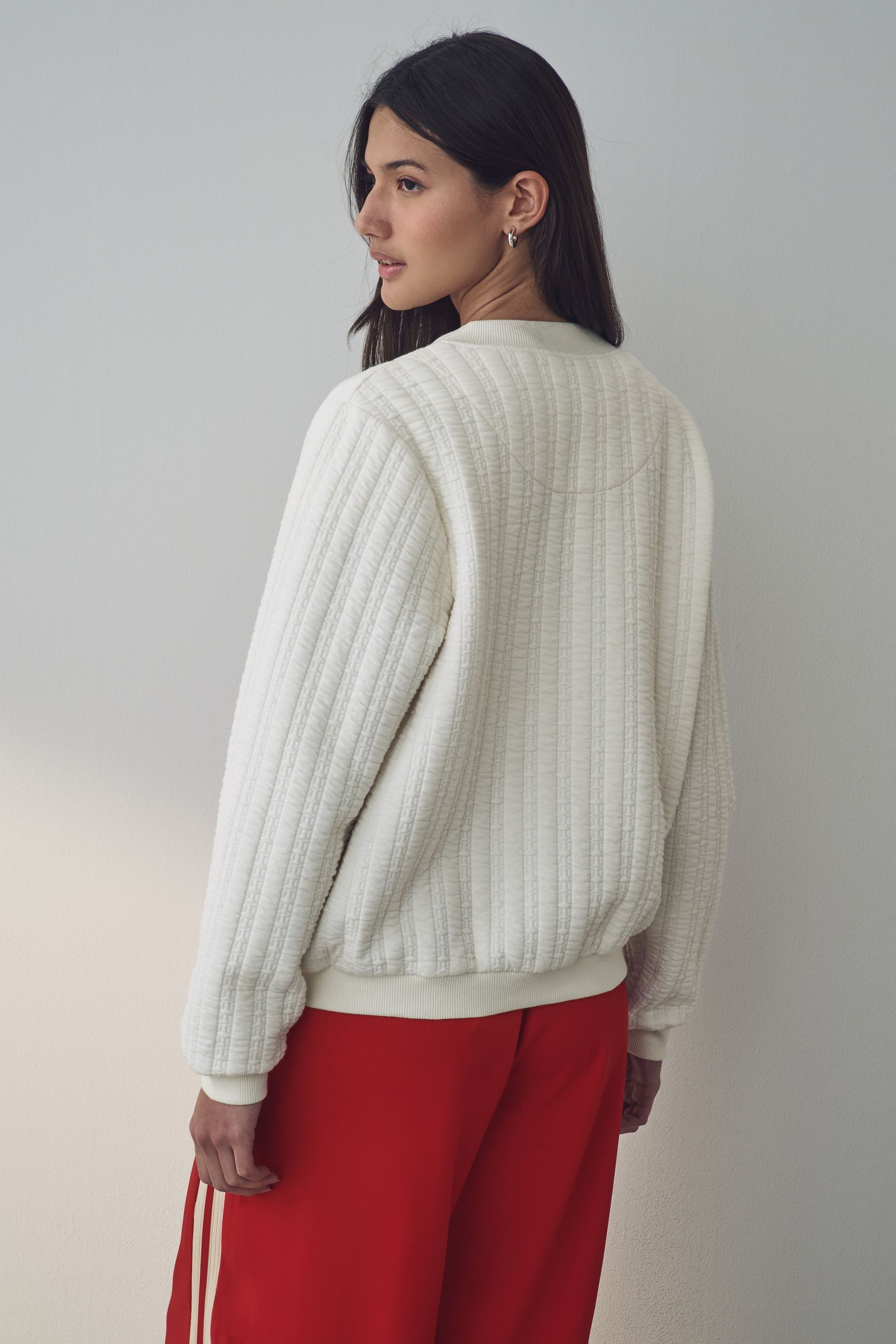 Next Bomberjacke Gesteppte Bomberjacke mit Paisleymuster (1-St) günstig online kaufen