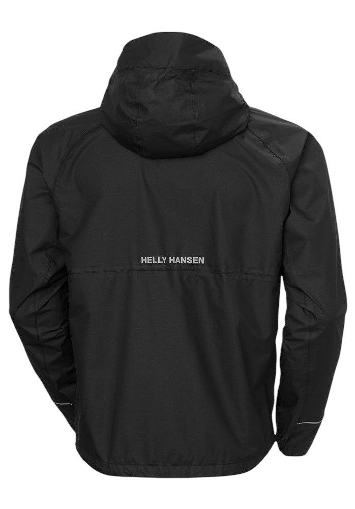 Helly Hansen Regenjacke Fast Light Rain (2.75-Lagen, wasserdicht) schwarz Herren