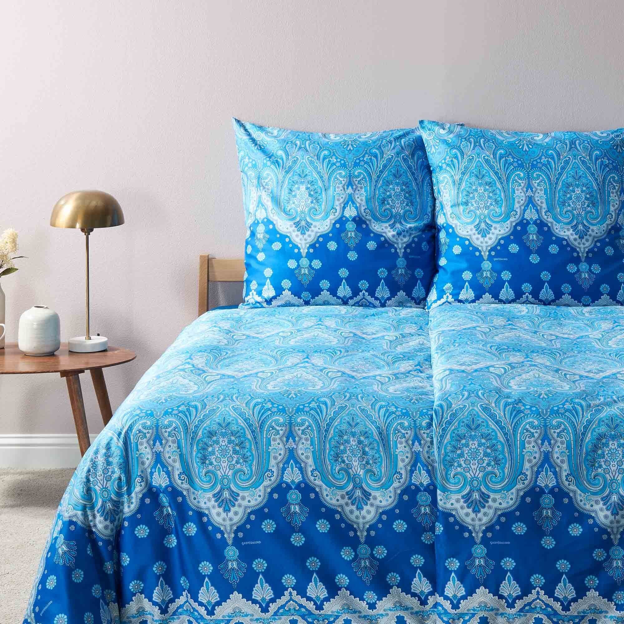 Bassetti Bettwäsche ISOLABELLA, Satin, 3 teilig, aus satinierter Baumwolle