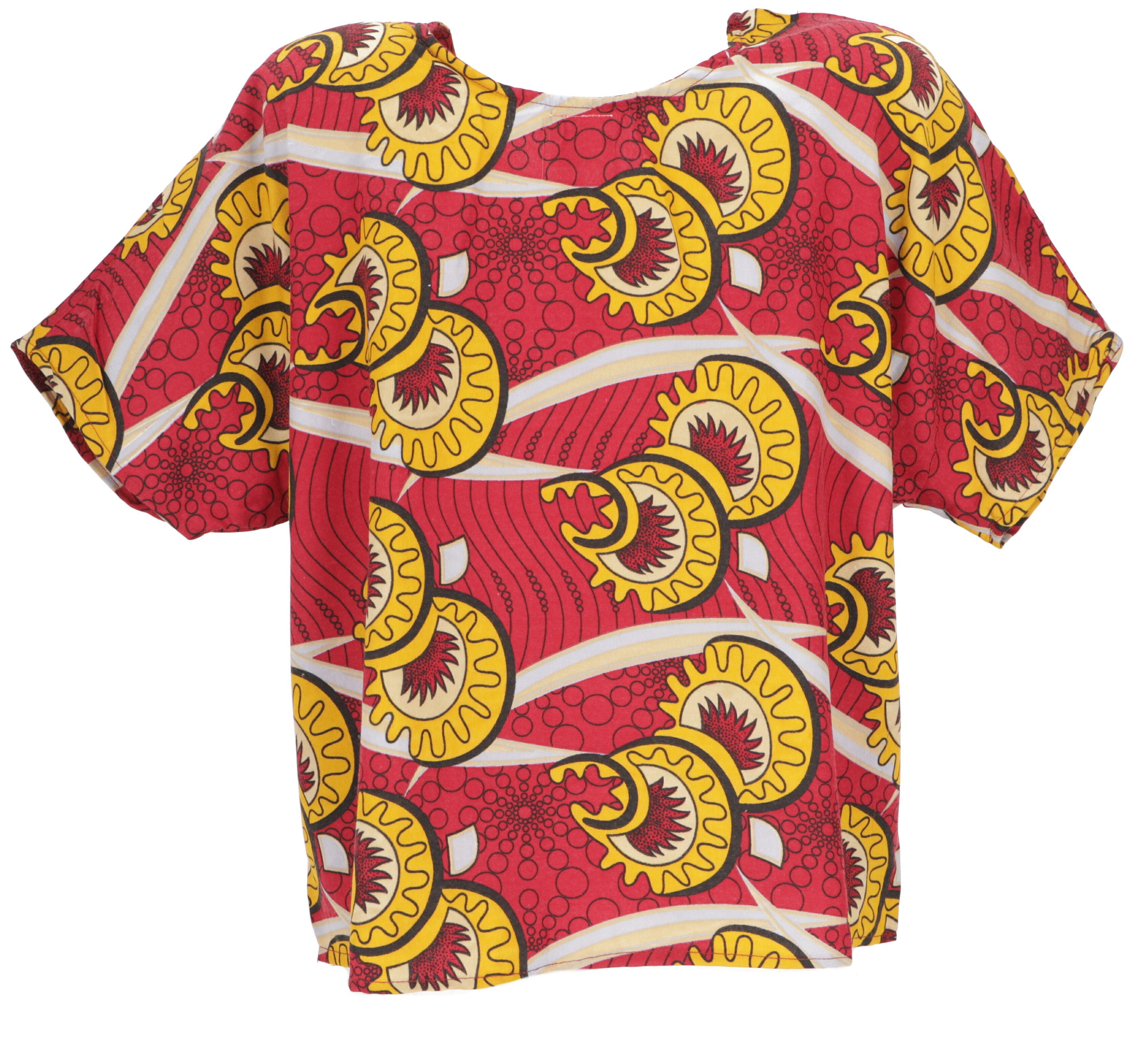 Guru-Shop Longbluse Weites Boho Blusentop mit günstig online kaufen