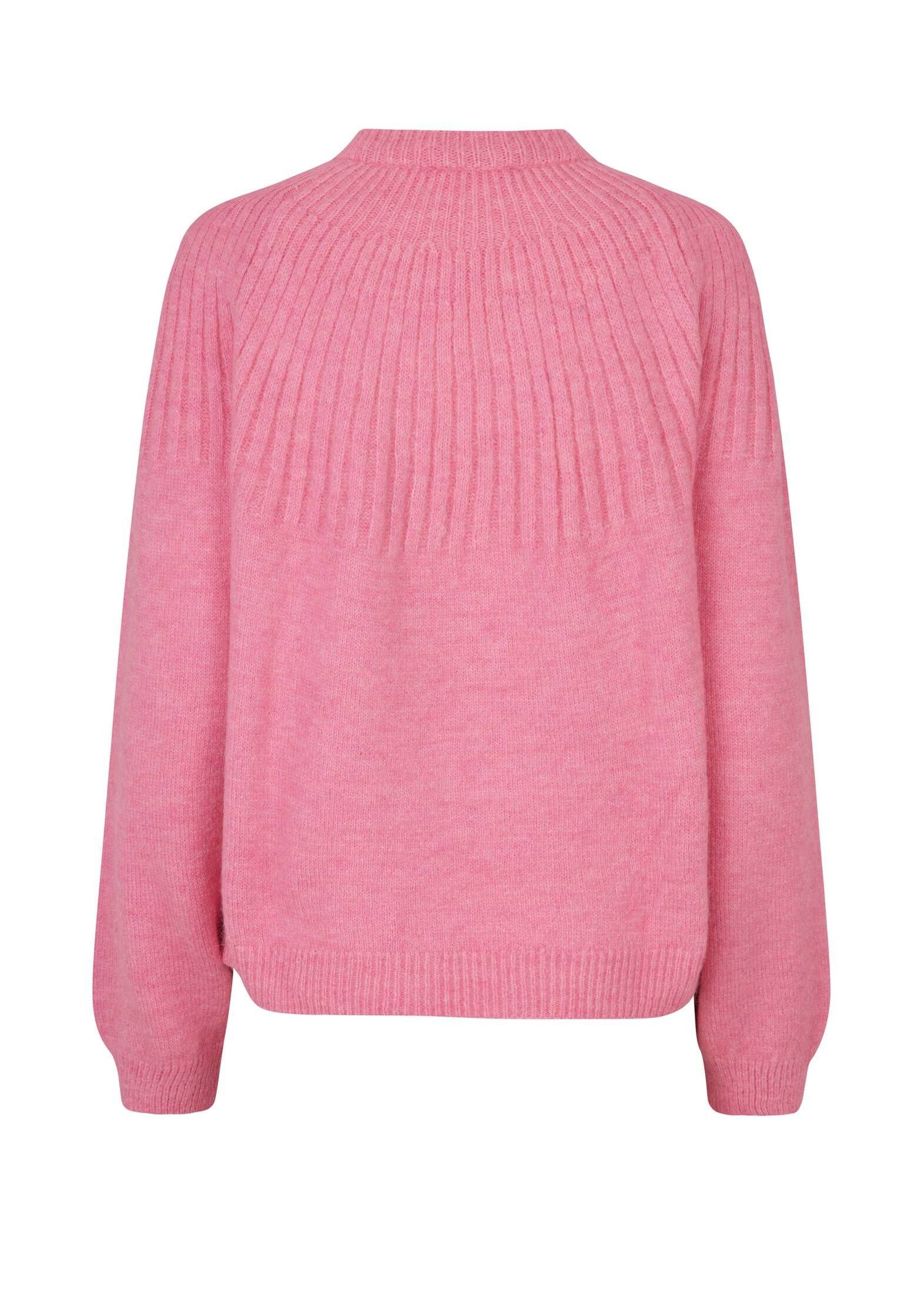 Modström T-Shirt Damen O-NECK Pullover pink (1-tlg) TRUCE (71)