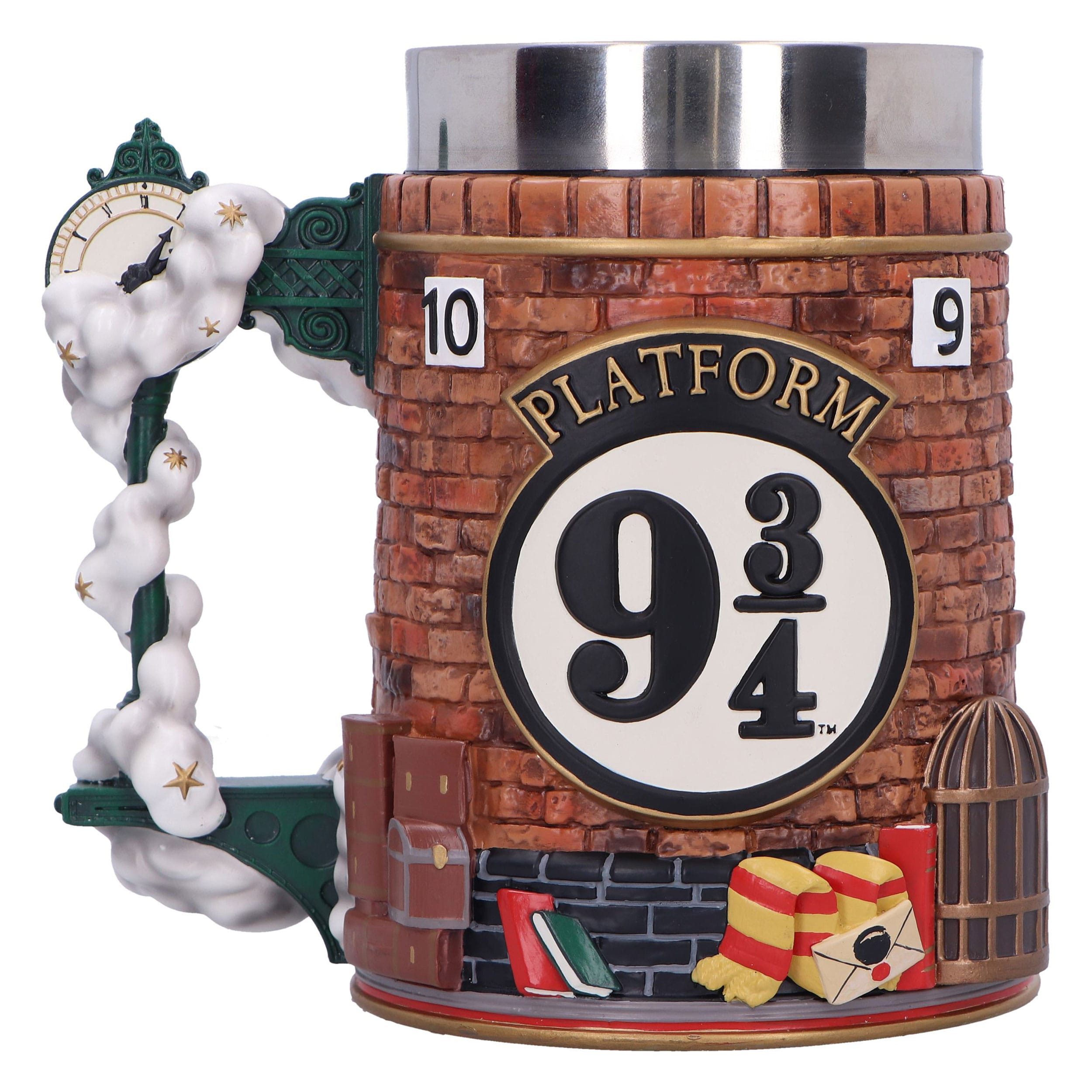 Nemesis Now Bierkrug Harry Potter Krug Platform 9 3/4 15 cm, 1-tlg., Offiziell lizenzierter, handbemalter Krug