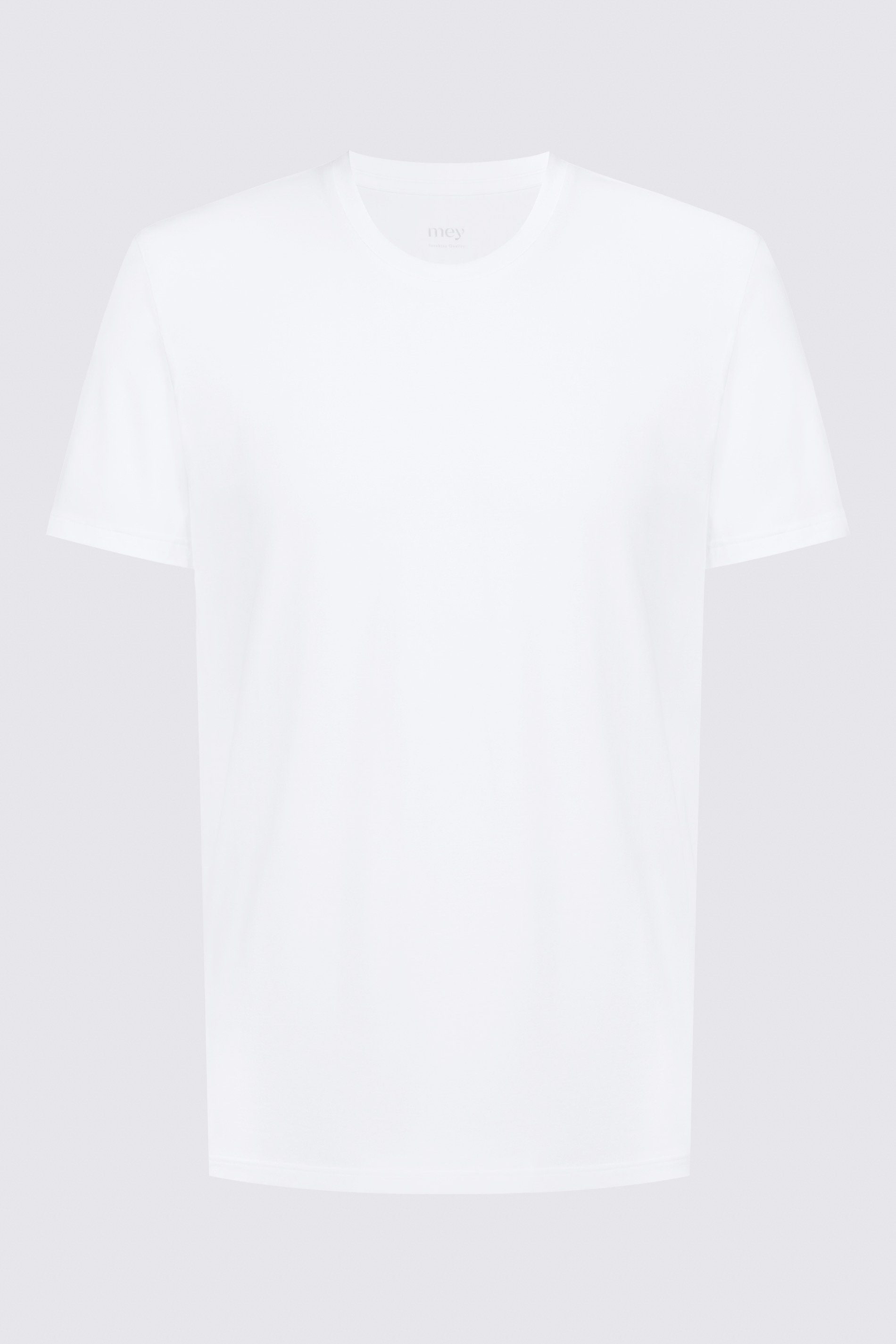 Mey T-Shirt Serie Weiss Colour Dry (1-tlg) Cotton Uni