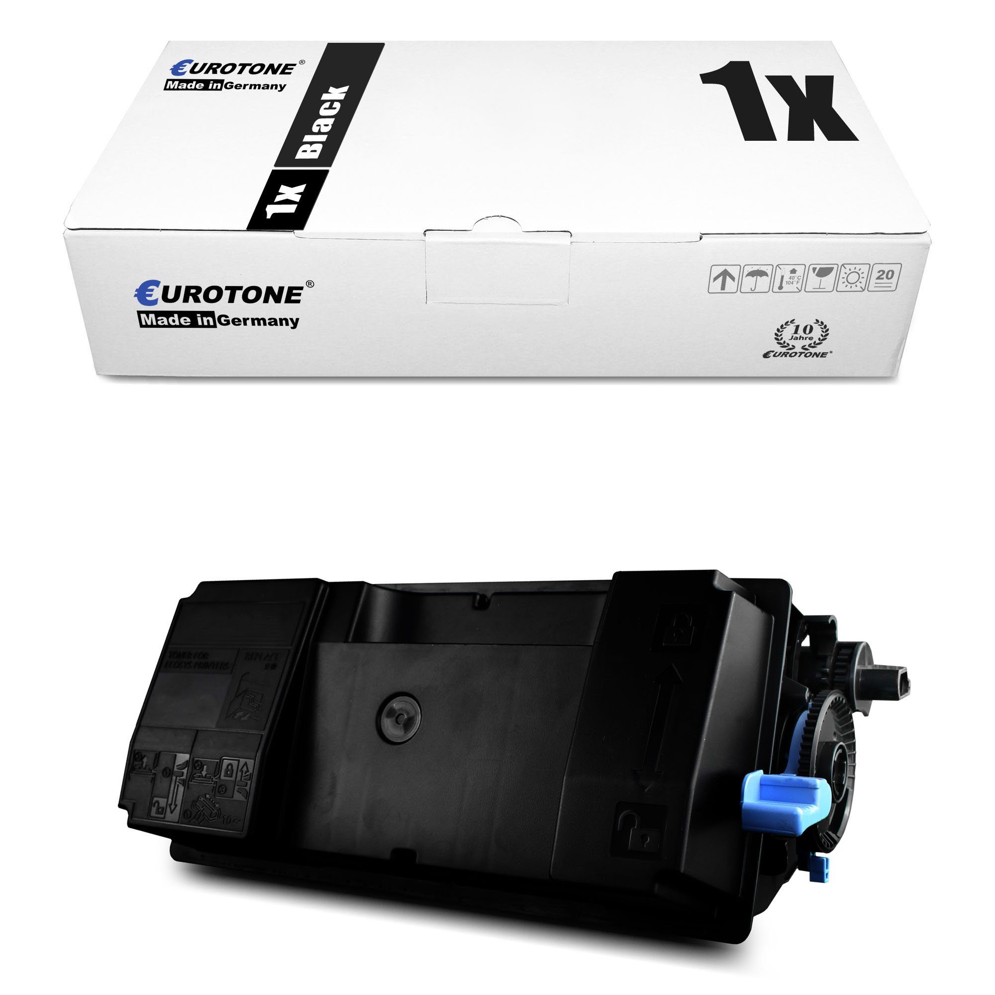 Eurotone Tonerkartusche Toner ersetzt 1T02V30UT0 Utax PK3013