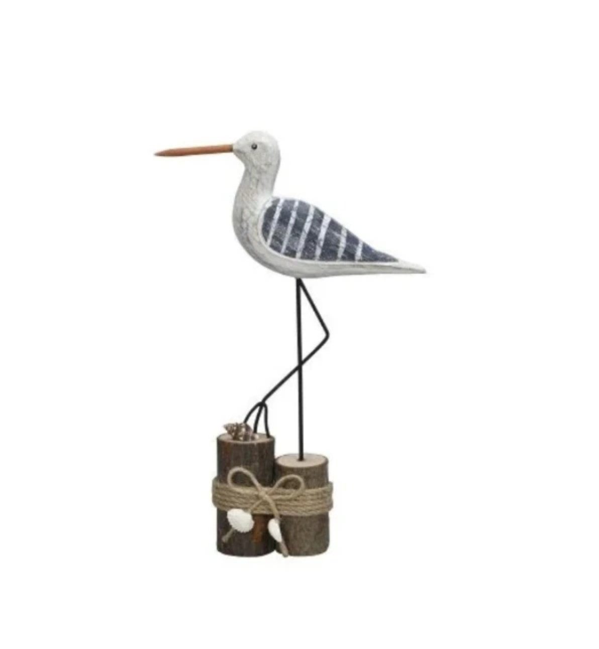 Posiwio Dekofigur Möwe aus Holz H27cm