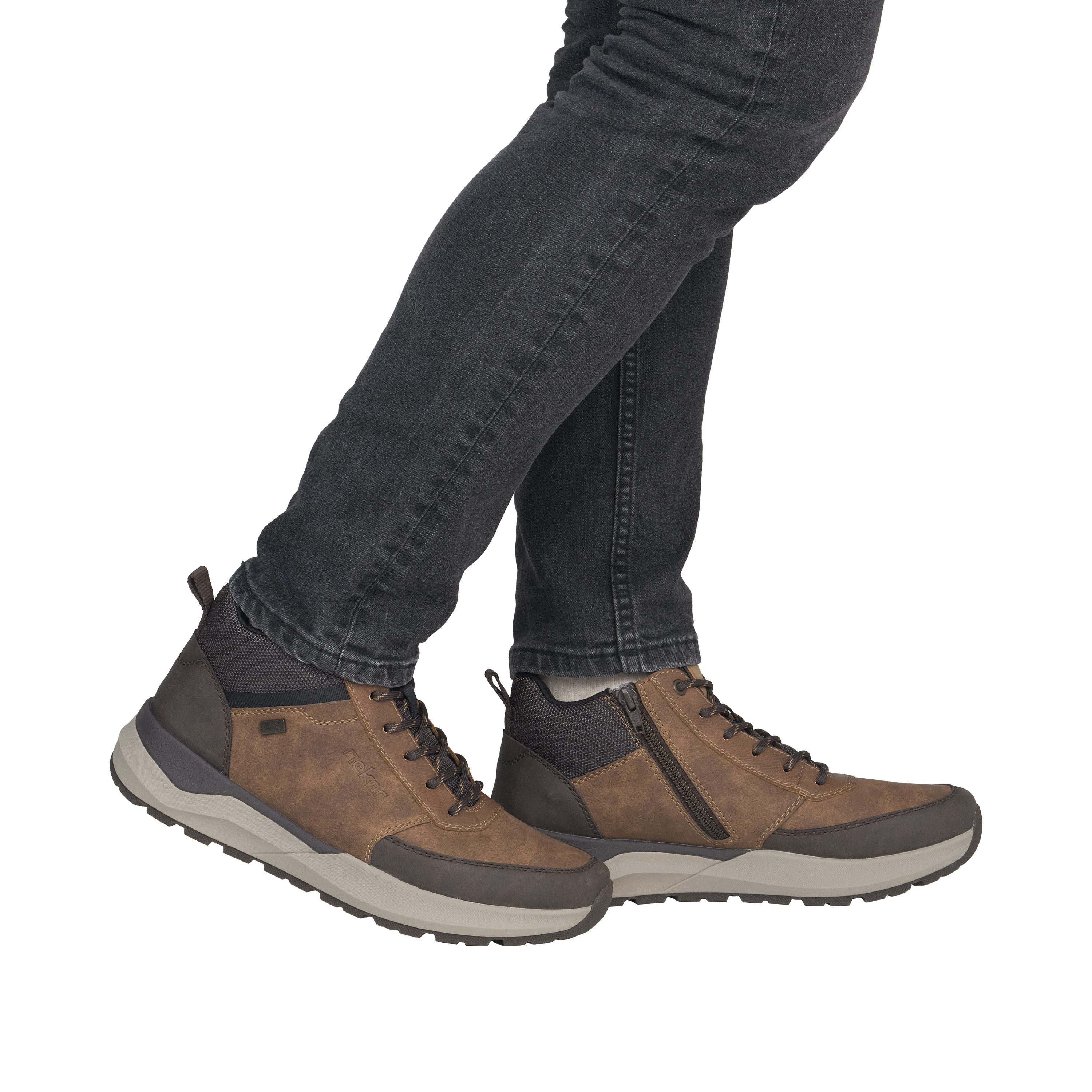 Rieker Schnürboots Winterboots, High Top Sneaker, Outdoorboots mit TEX-Membrane