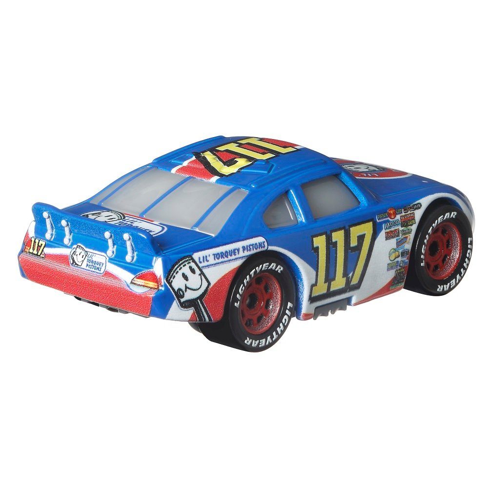 Mattel Racing Spielzeug-Rennwagen Ralph Carlow Lil / Disney Style 1:55 Die Cars Fahrzeuge Cars Torquey Disney Cast Auto