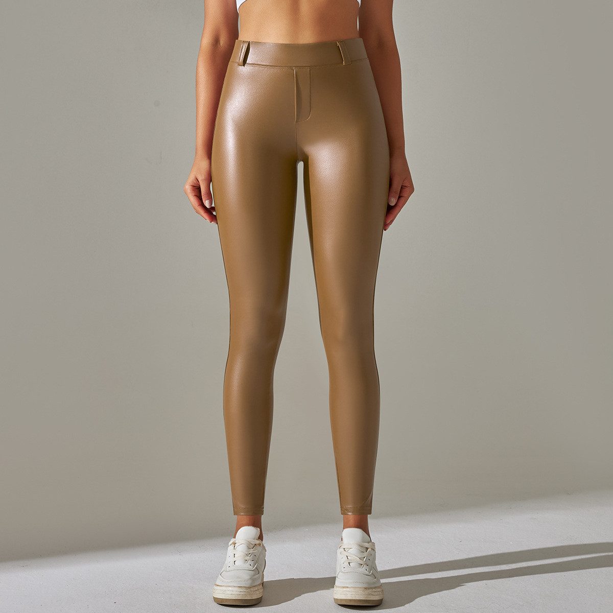 Blusmart Leggings Frauen Skinny Lederhose (Hohe günstig online kaufen