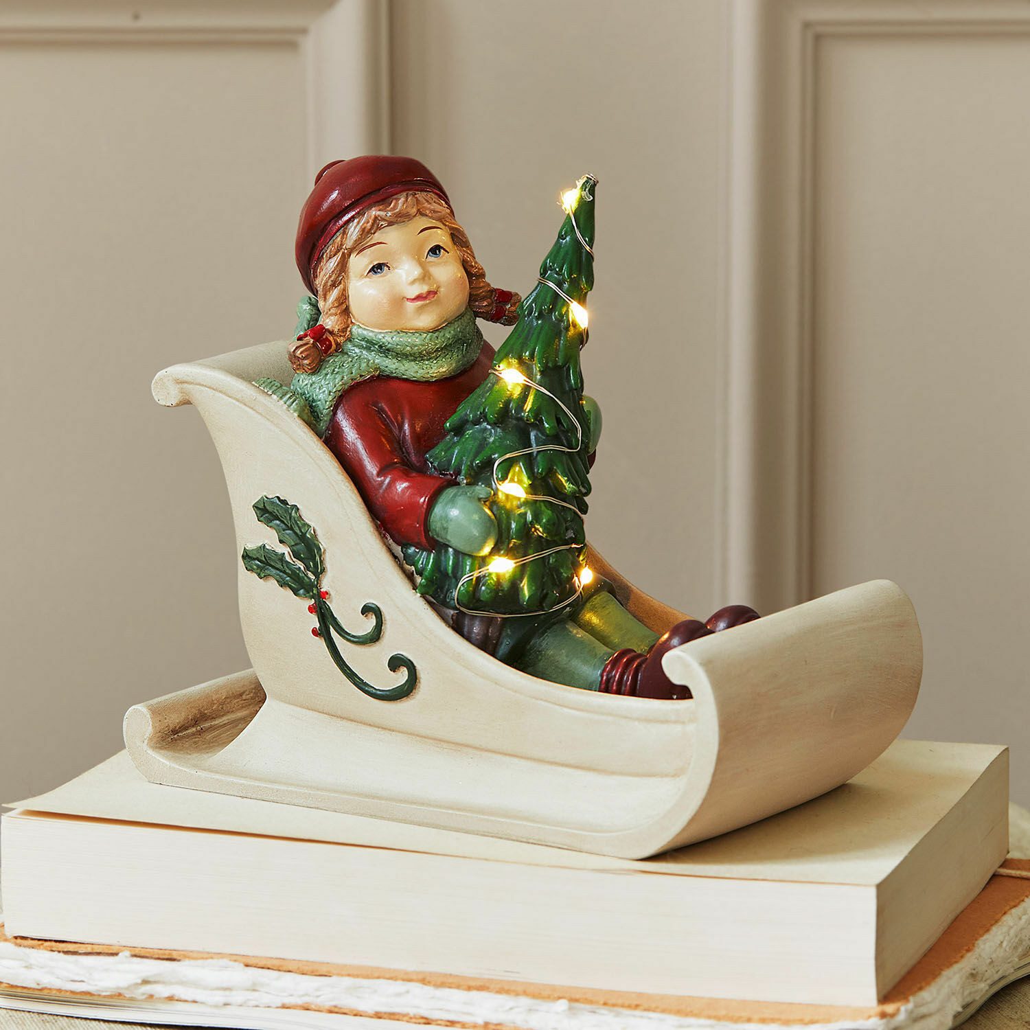 Mirabeau Weihnachtsfigur LED-Figur Soriala bunt (kein günstig online kaufen