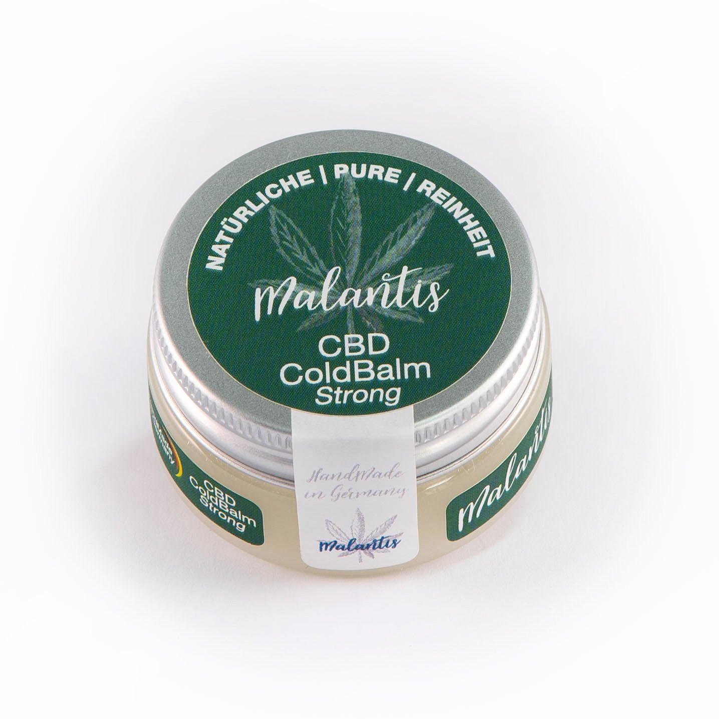 ColdBalm Arnika, CBD Kühlgel Starkes mit kühlendes und Rosmarin, handmade Gel - 100% Malantis Körpergel Strong Naturkosmetik Brennnesselextrakt