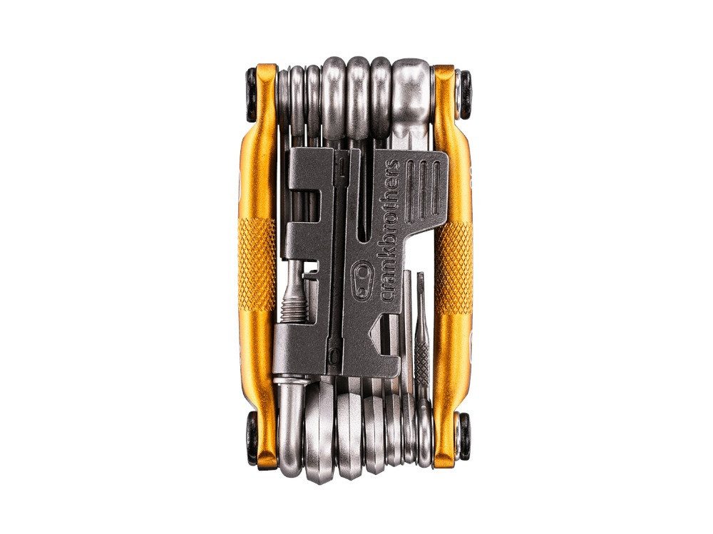 crankbrothers Multitool Fahrrad Инструмент M20, gold - Reparatur Tool, MTB, AM, XC