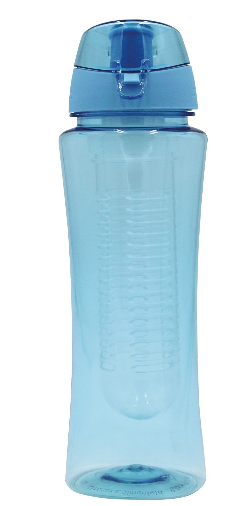 Steuber Trinkflasche Flavour, mit Silikon-Dichtungsring, Schraubverschluss hellblau