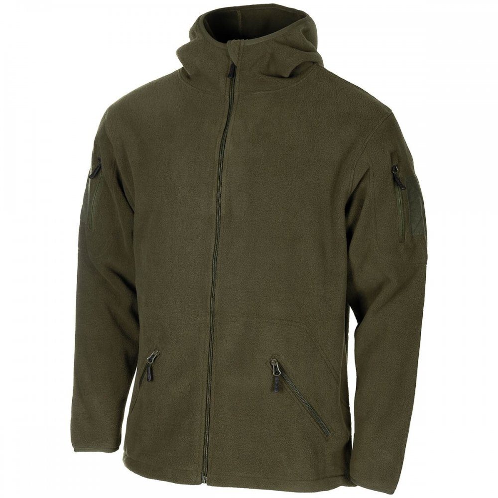 Fleecejacke Fleece-Jacke, "Tactical", oliv - XXL