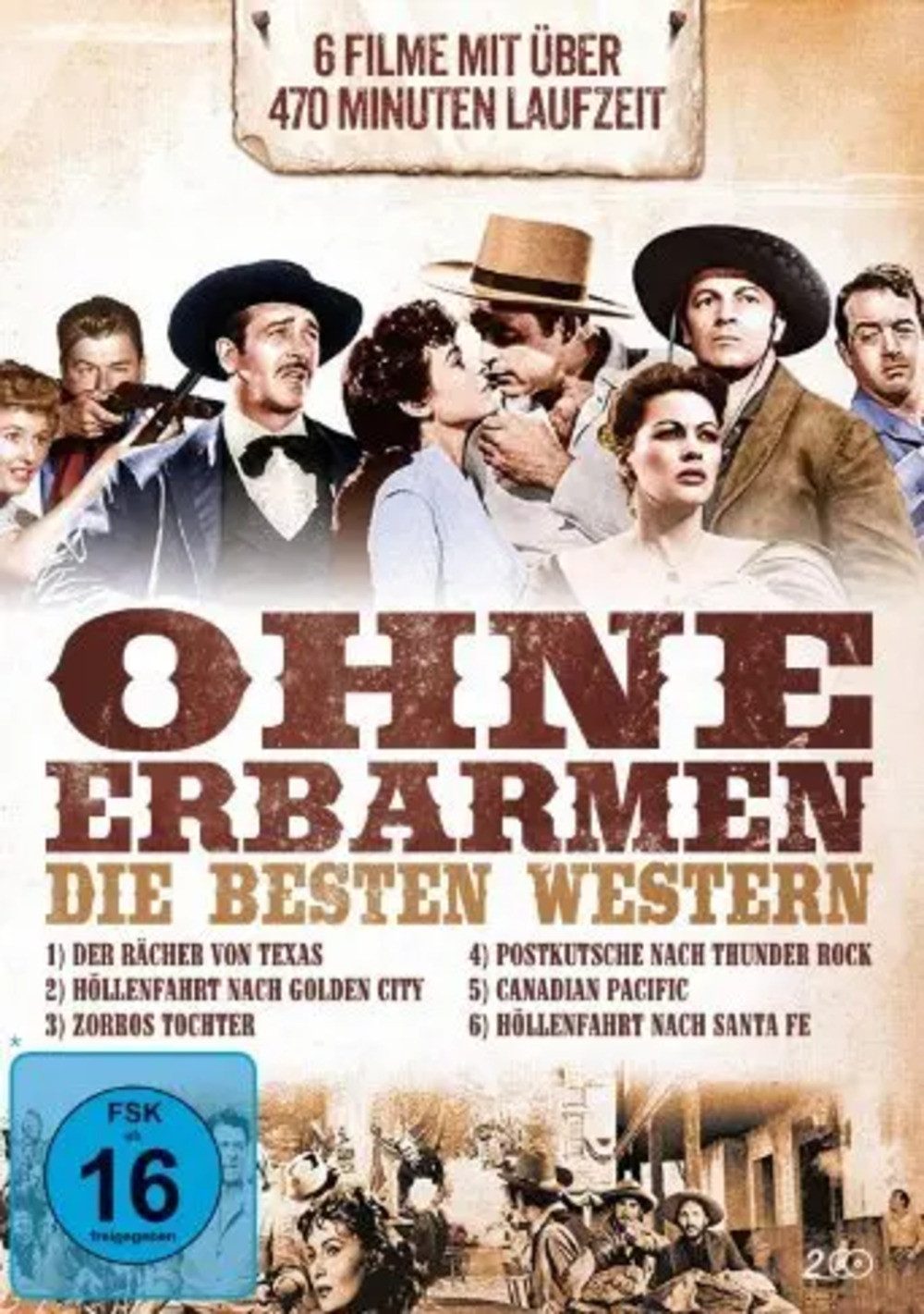 DVD Ohne Erbarmen - Die besten Western, 2 DVD