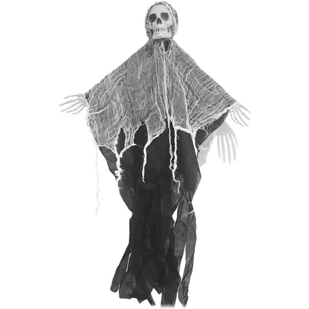 GelldG Dekoobjekt Halloween Hängend Geist Gruselig Skeleton Haunted House Requisite