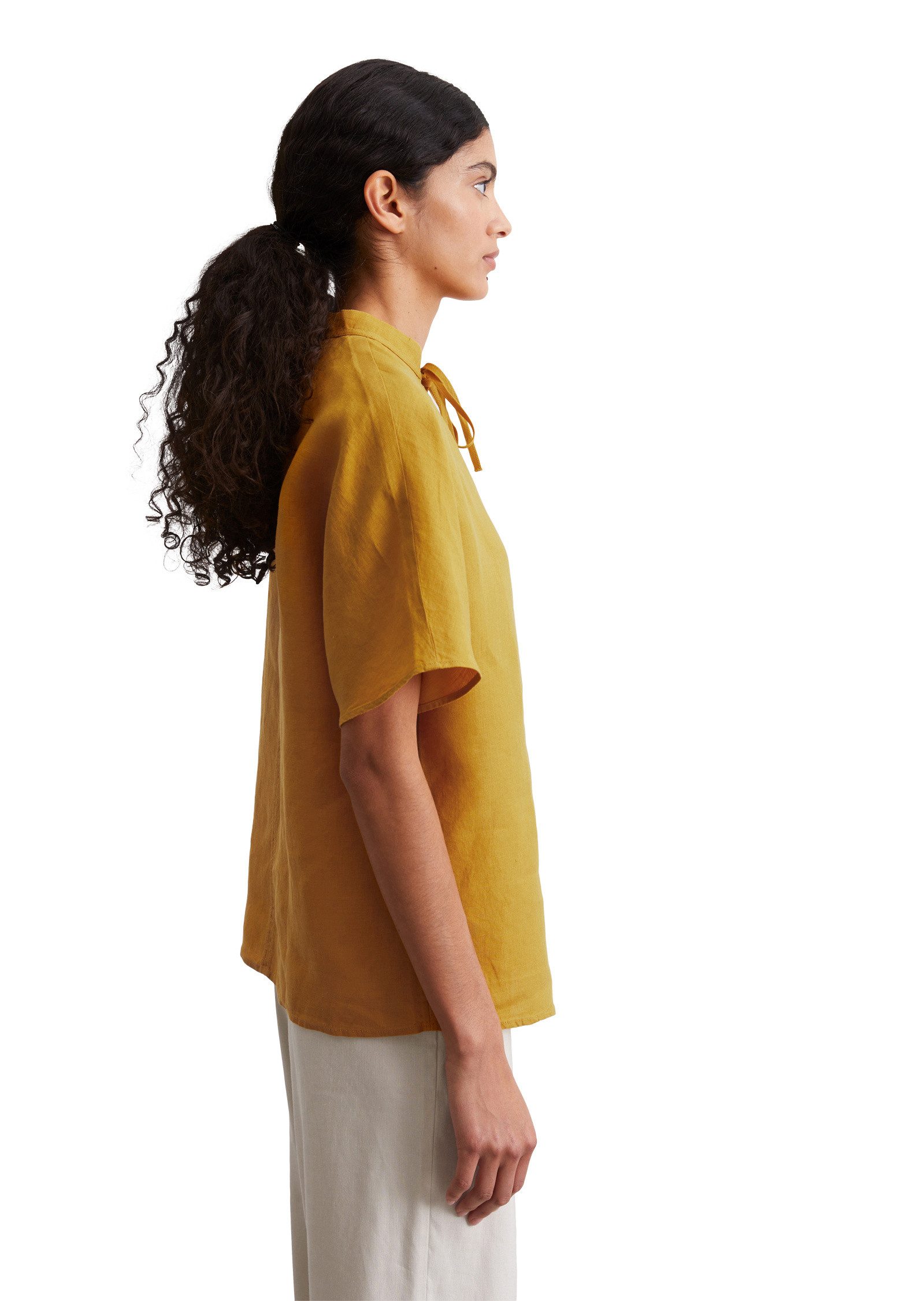 Marc O'Polo Kurzarmbluse aus leichter Qualität günstig online kaufen