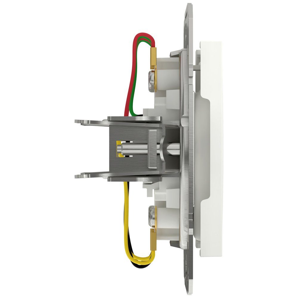 SCHNEIDER Schalter Schneider Electric RJ11-Telefondose Asfora Weiß (RAL 9003) EPH427012