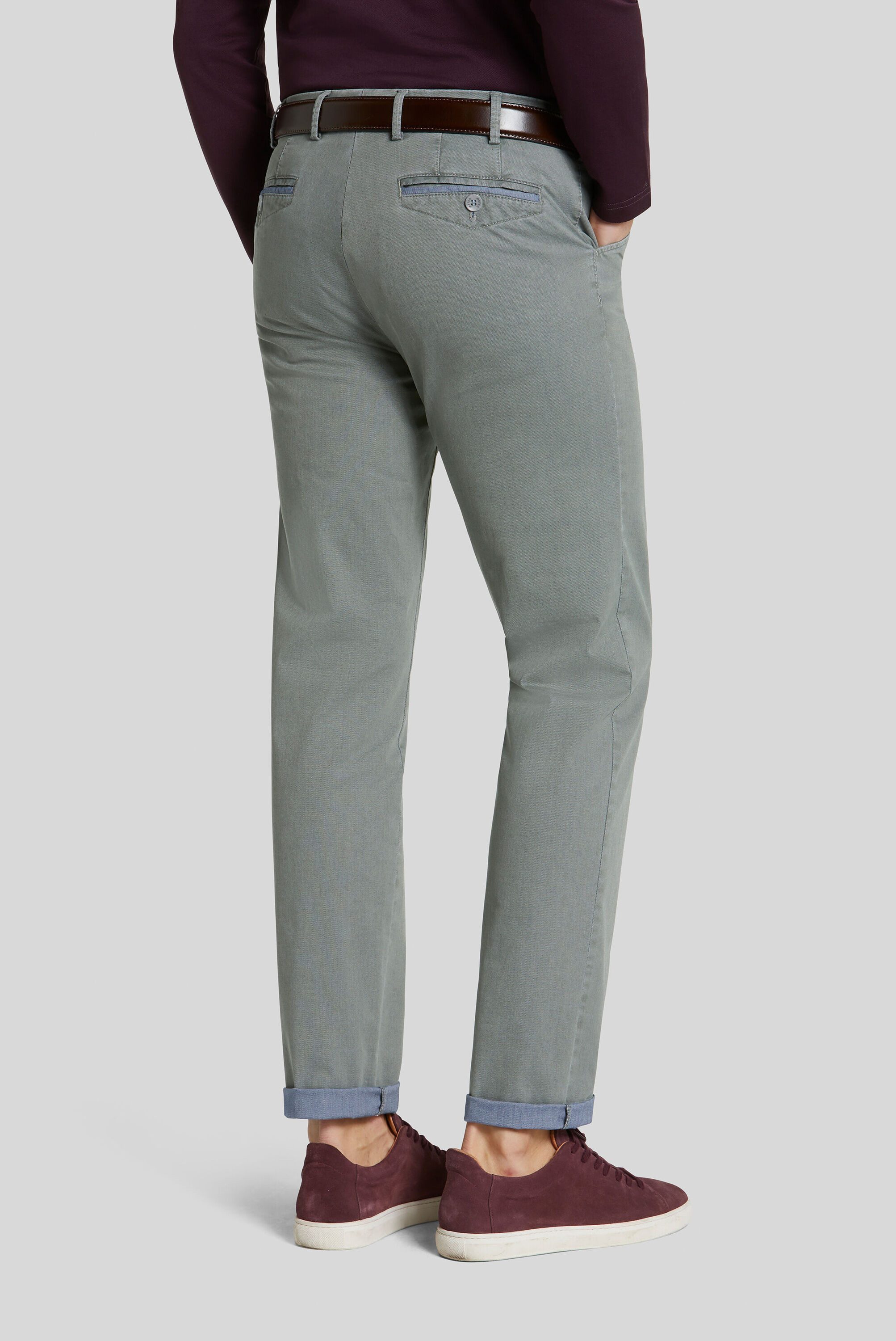 MEYER Stoffhose Chicago Two-Tone-Super-Stretch