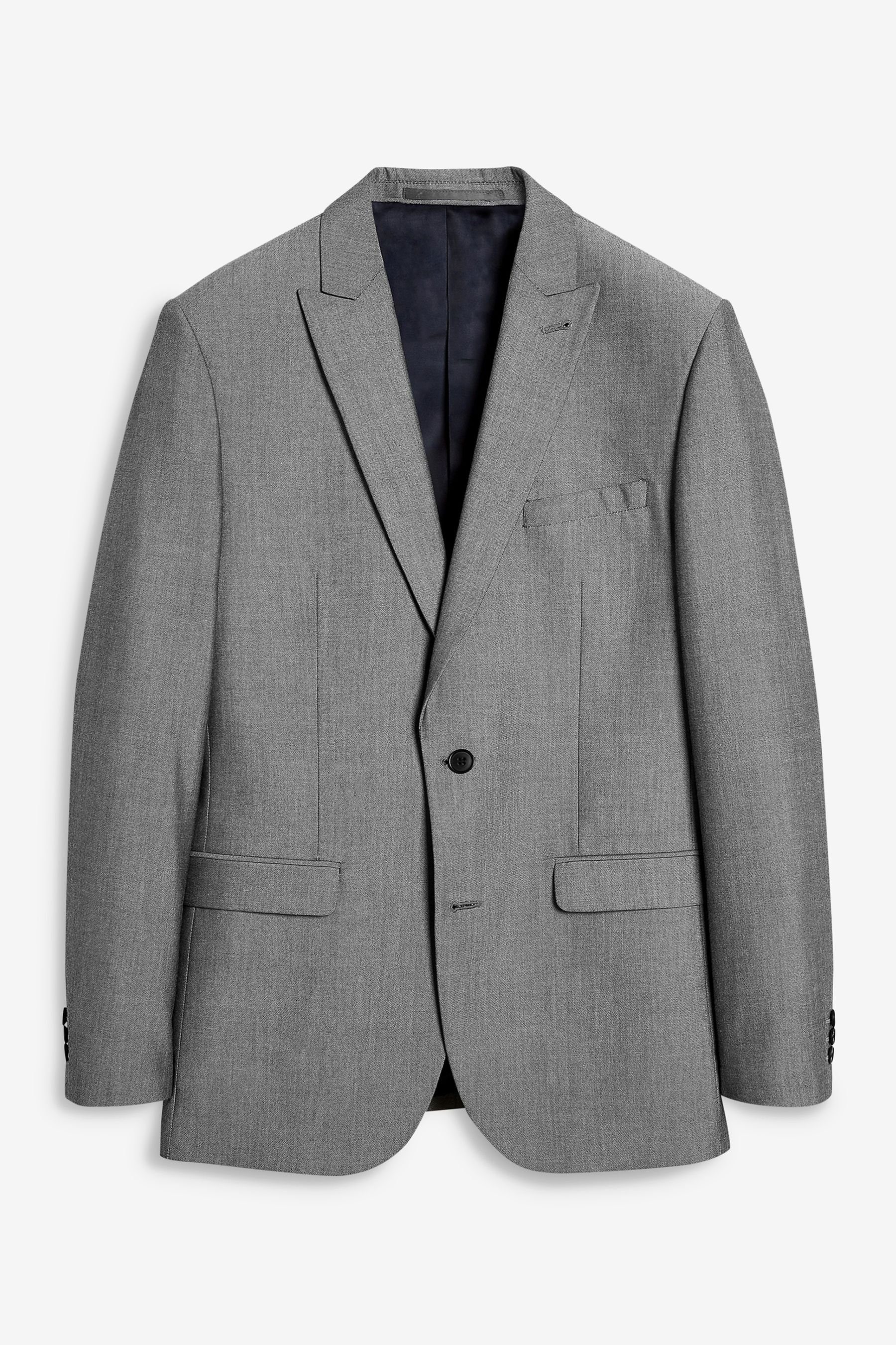 Next Baukastensakko Anzug mit zwei Knöpfen: Skinny Fit Jacke (1-tlg) günstig online kaufen