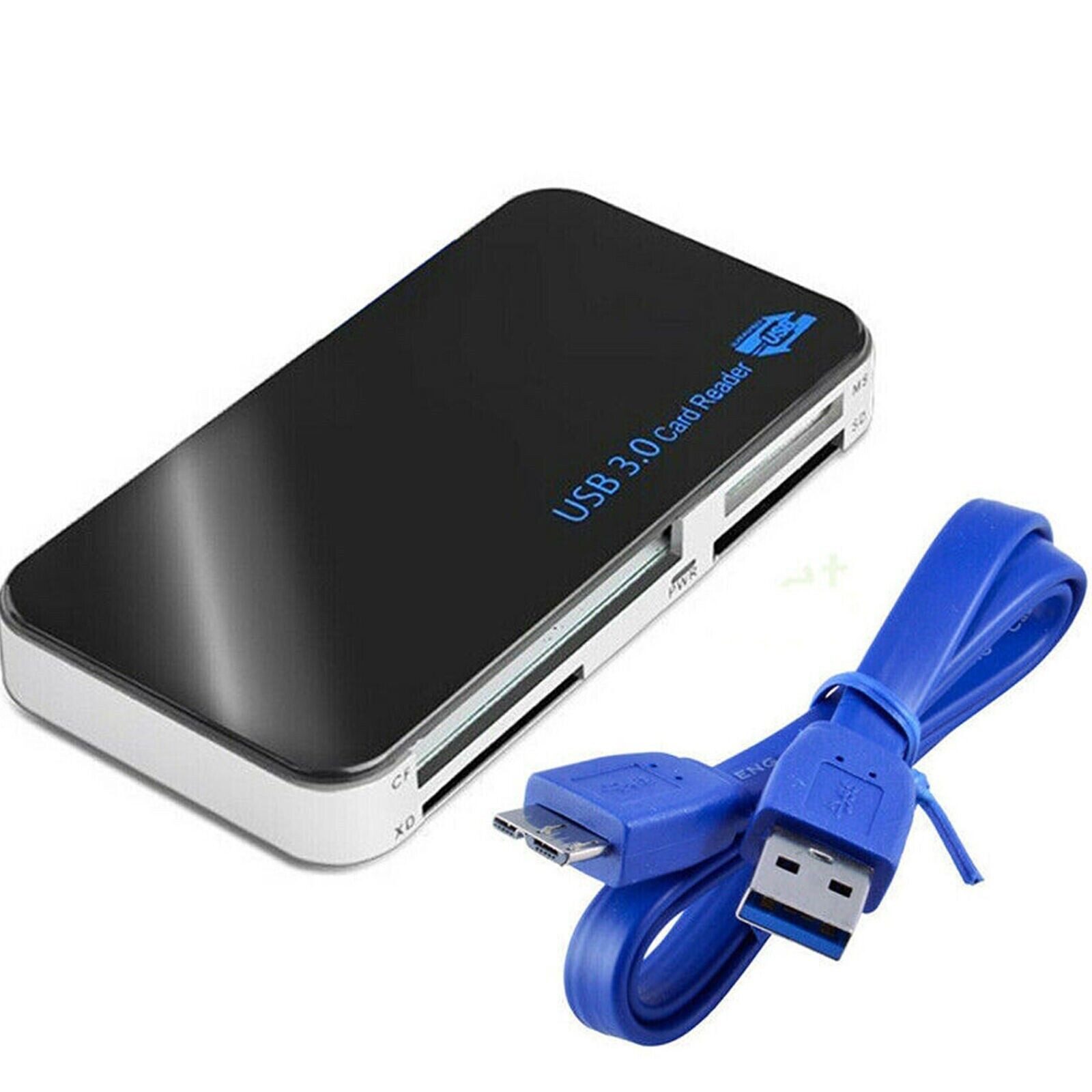 SpionProfi Speicherkartenleser USB 3.0 Kartenleser All in One Lesegerät Speicherkarte Compact Flash, All in One Usb Kartenleser für Speicherkarten aller Art