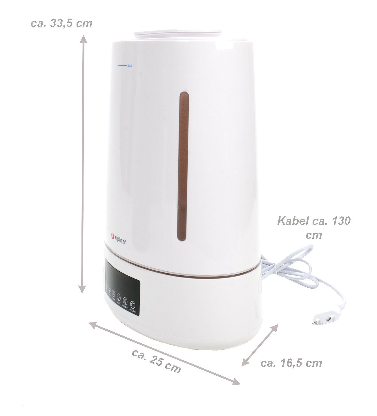 Alpina Luftbefeuchter Ultraschall Luftbefeuchter, 4 l günstig online kaufen