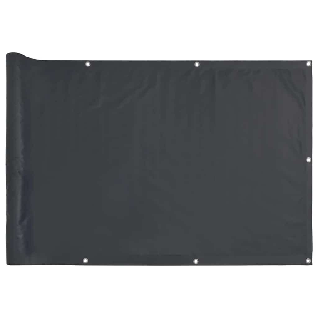 vidaXL Gartenzaun Balkon-Sichtschutz Anthrazit 300x90 cm günstig online kaufen