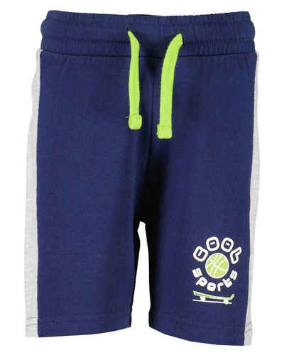 Blue Seven Sweatshorts Blue Seven Jungen Sweatshorts kurze Hose Goal Sports dunkelblau grau (1-tlg)