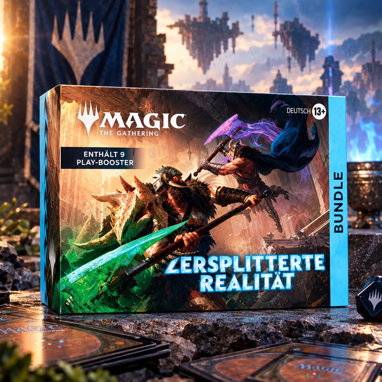 Wizards of the Coast Sammelkarte Magic The Gathering Zersplitterte Realität Bundle Deutsch