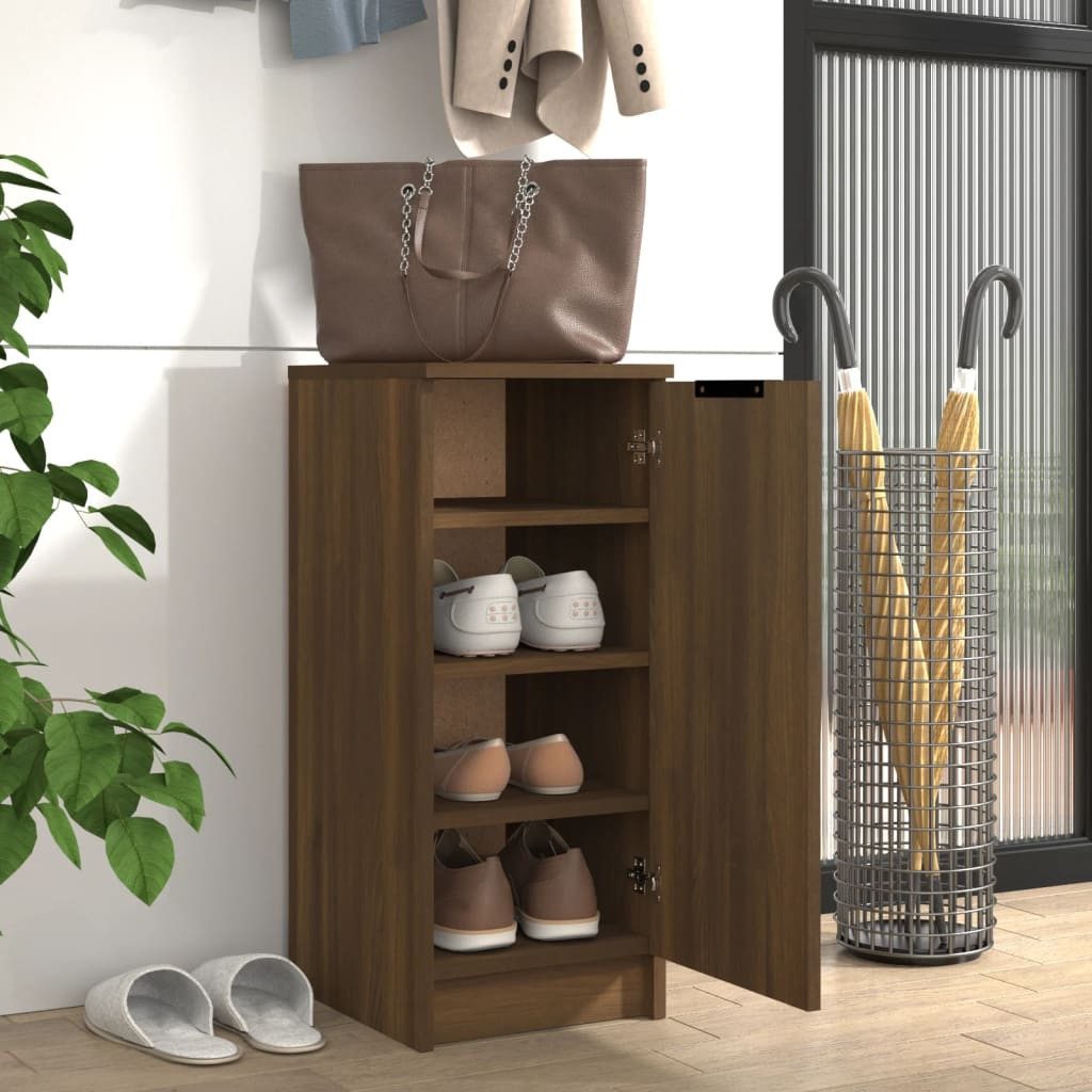 vidaXL Schuhschrank Schuhschrank Braun Eichen-Optik 30x35x70 günstig online kaufen