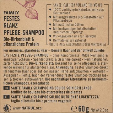SANTE Festes Haarshampoo FAMILY Glanz Pflege-Shampoo