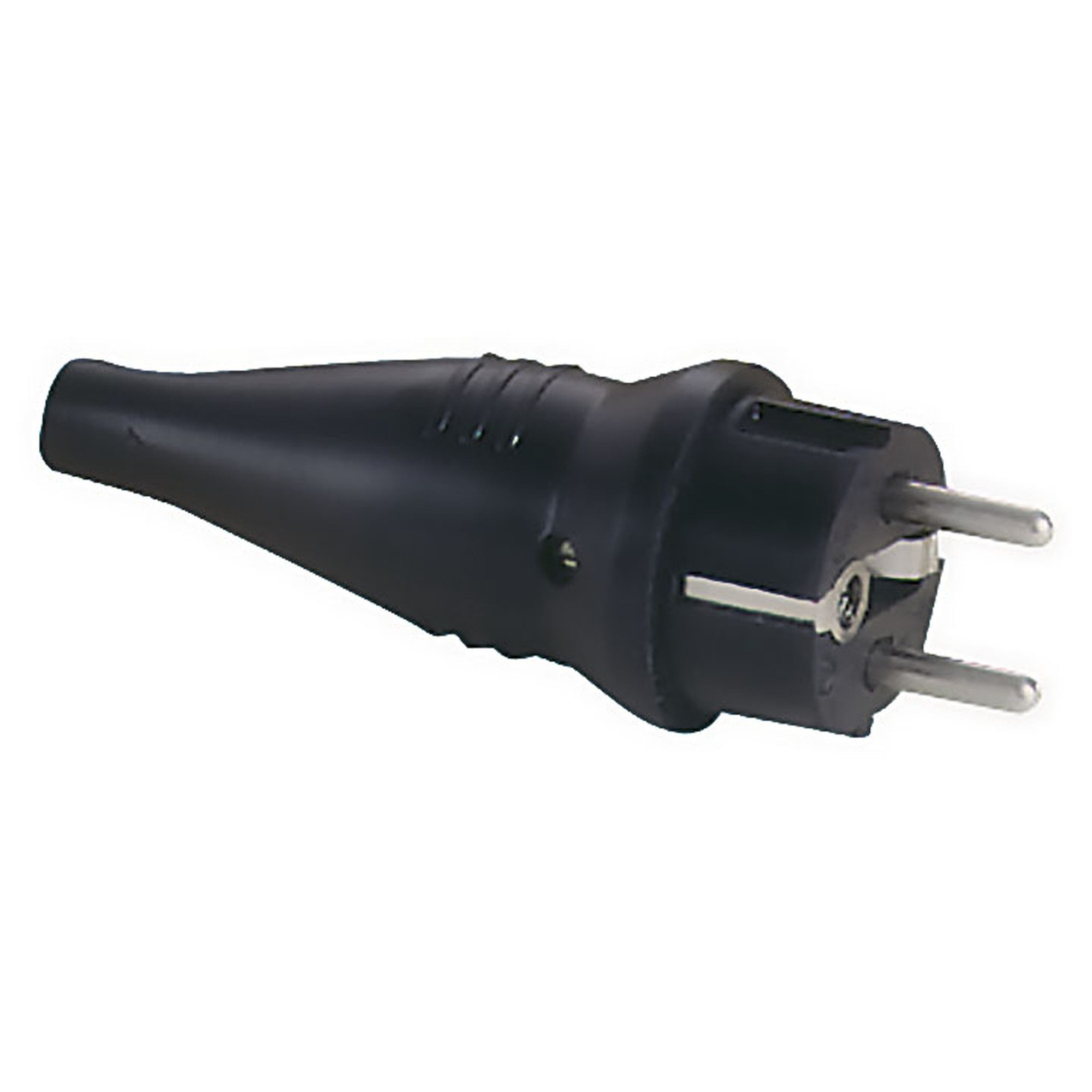 ABL Schuko-Stecker ABL Rubber Schuko Connector Male 240 V - CEE7/VII