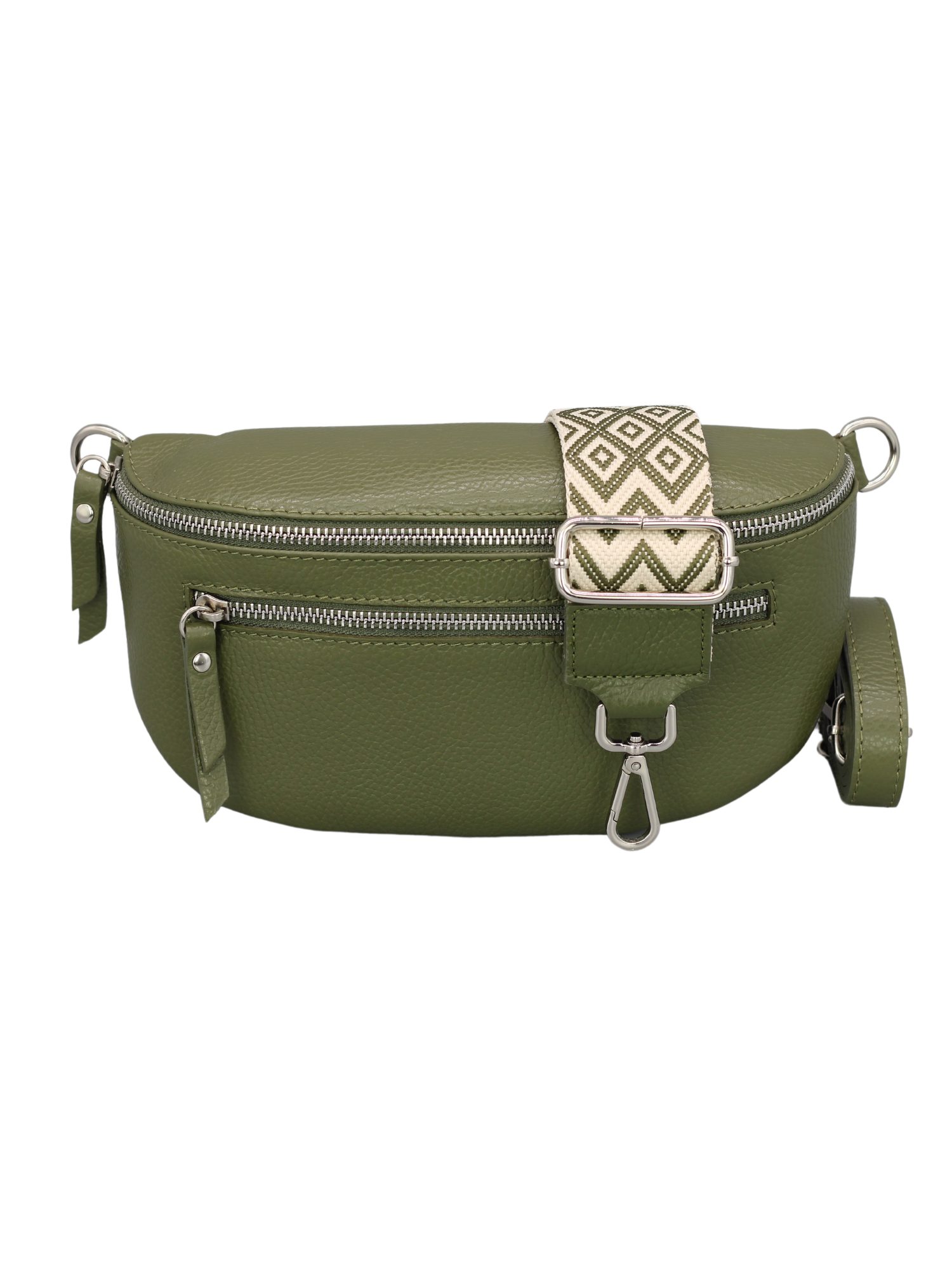Schultertasche ALICE Umhängetasche für Damen, Schultertasche aus Echtleder