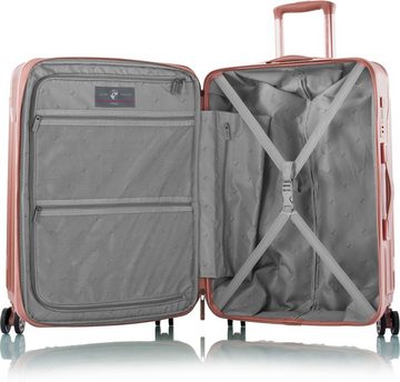 Heys Hartschalen-Trolley Xtrak, 66 cm, 4 Rollen, Reisegepäck Koffer mittel groß TSA Schloss Volumenerweiterung