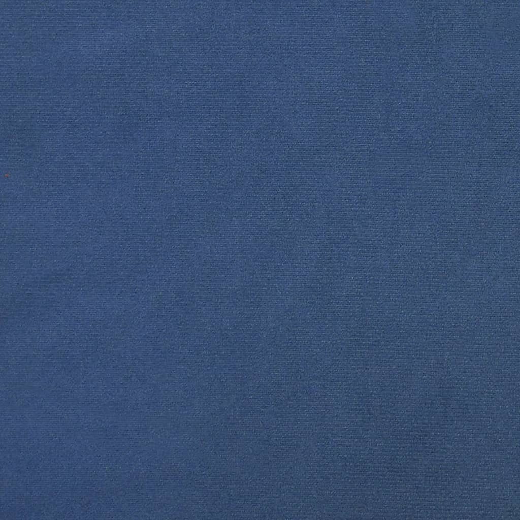 vidaXL Esszimmerstuhl St) Blau Blau (1 | Esszimmerstuhl Drehbar Samt Blau