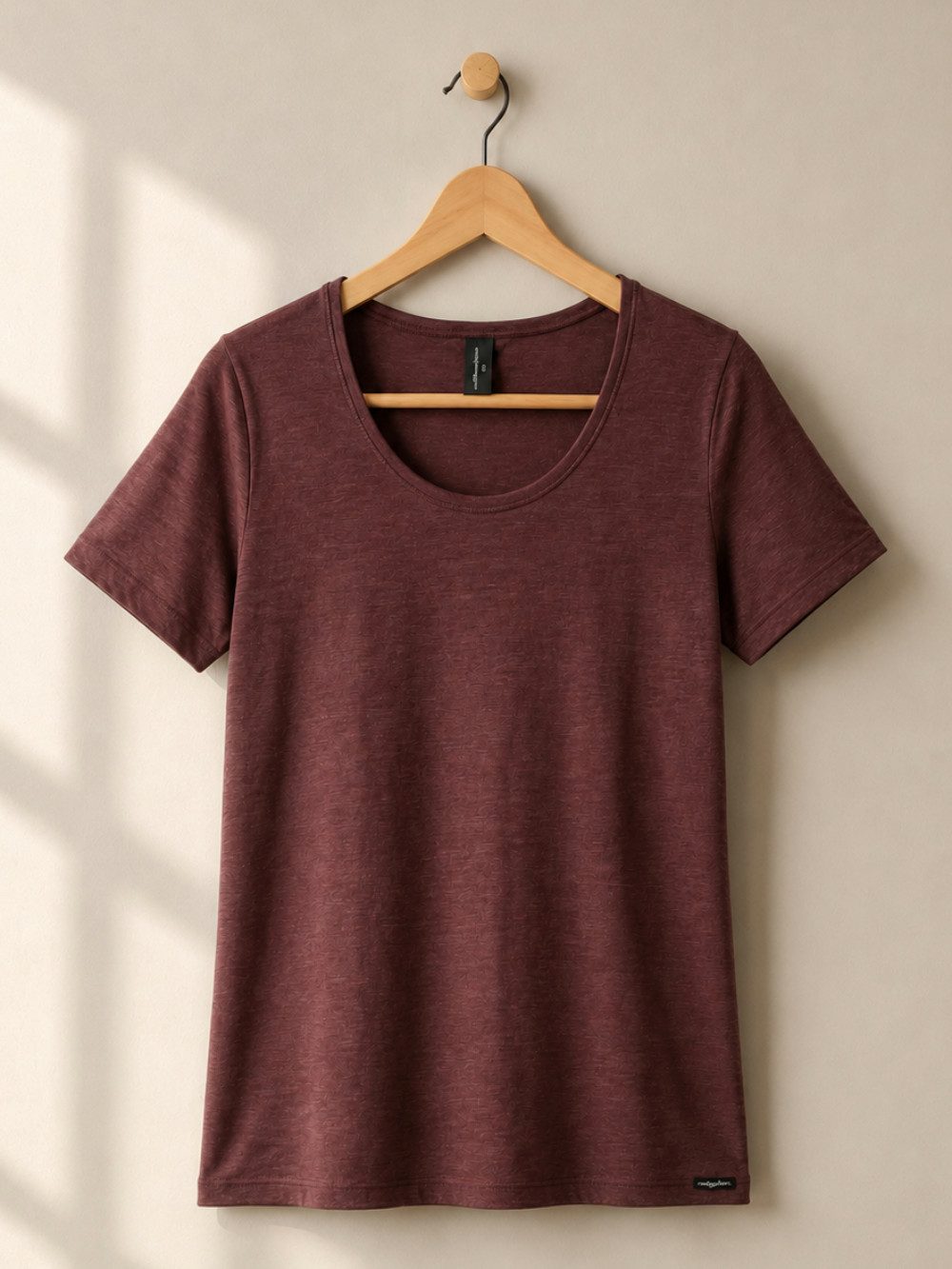 Kurzarmshirt Merinowolle-Seide