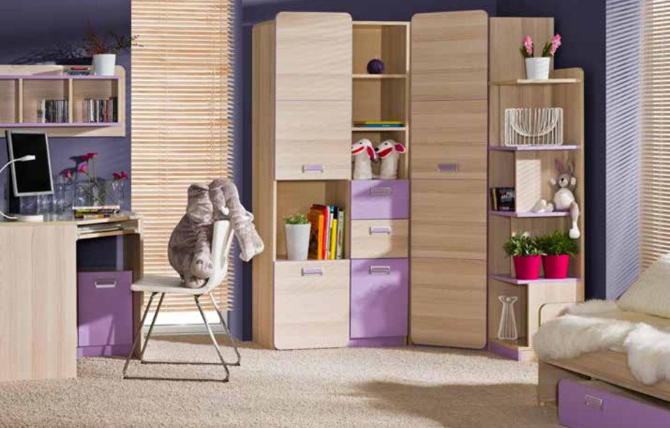 Xlmoebel Jugendzimmer-Set Komplettlösung für das Jugendzimmer in modernem Design, (3-tlg., Jugendzimmer), Hergestellt in Europa