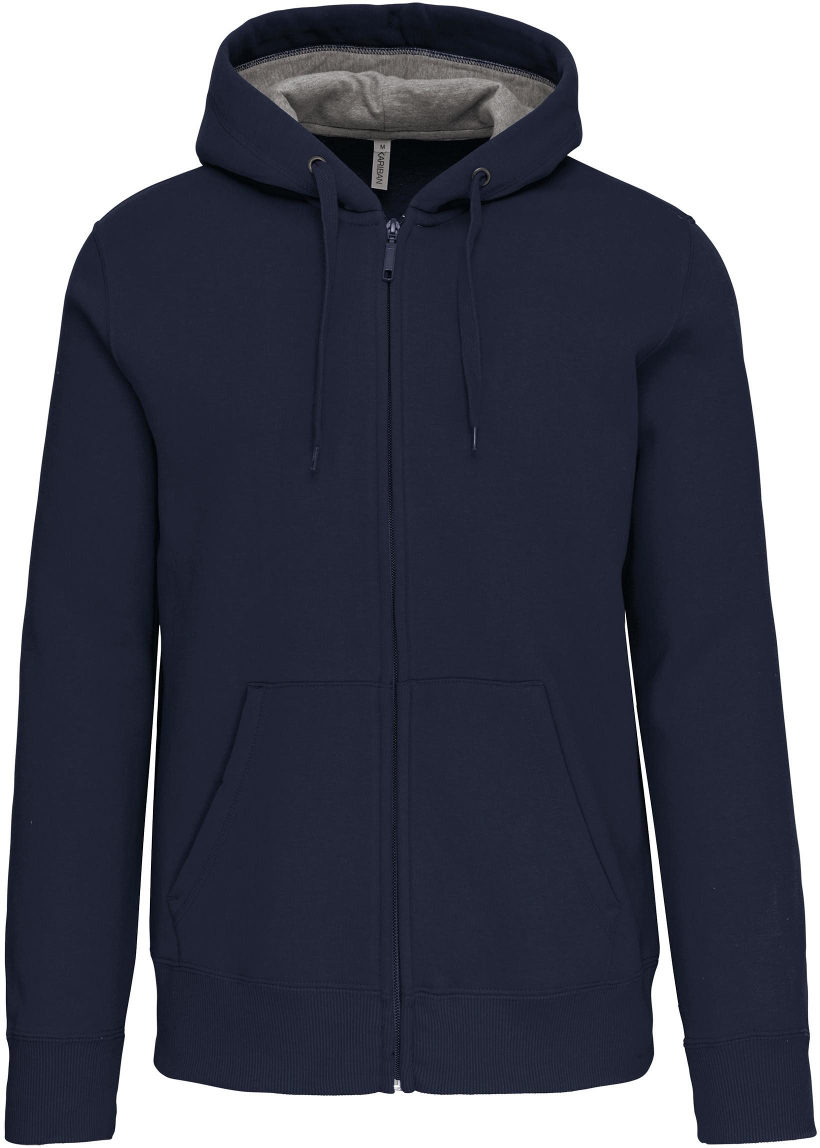 Kapuzensweatjacke Unisex Kapuzensweatshirt mit Reißverschluss