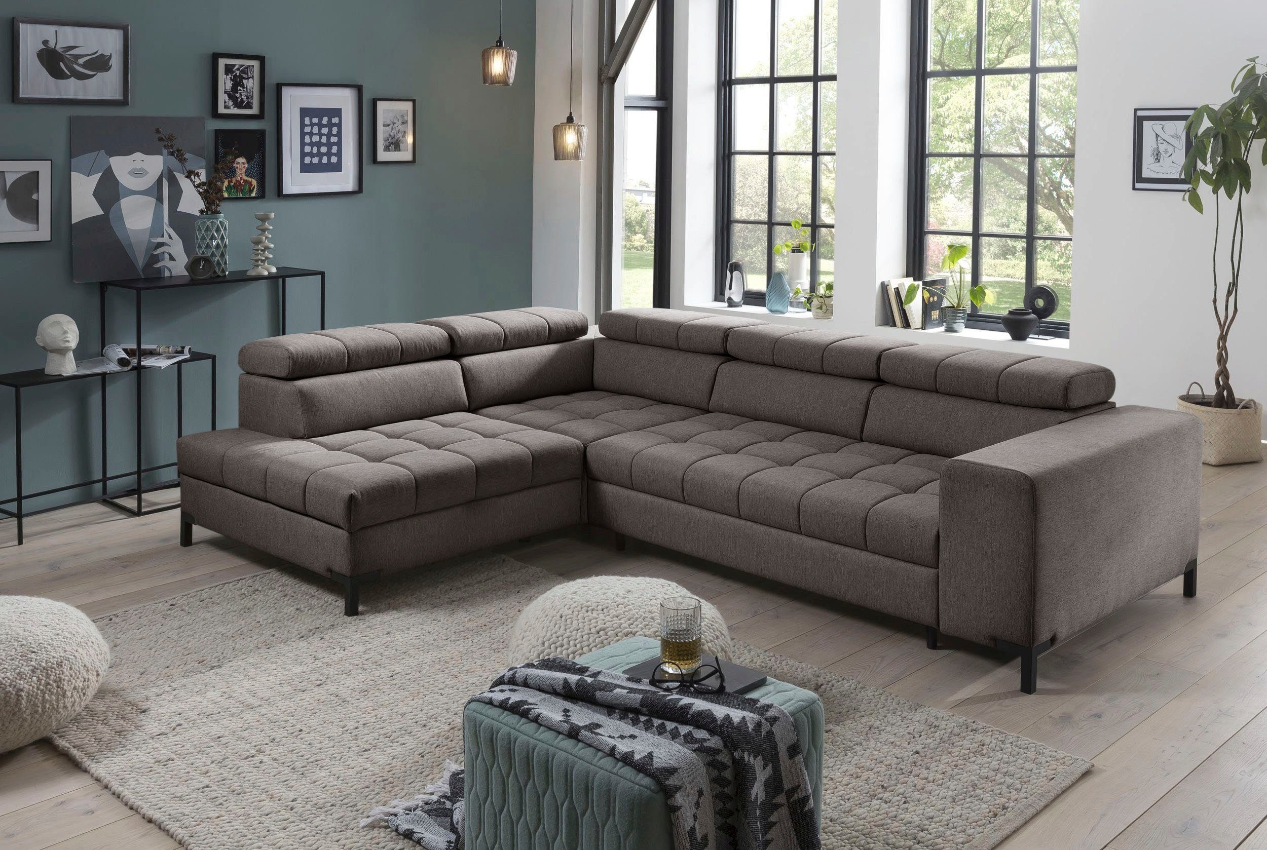 exxpo - sofa fashion Ecksofa Bocco, günstig online kaufen