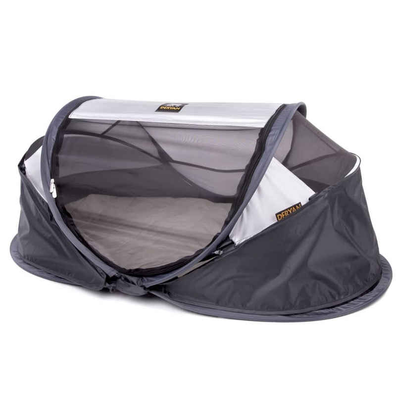 Deryan Moskitonetz »Windschutz für Reisebetten Baby Luxe 100x30x0,5 cm Grau«