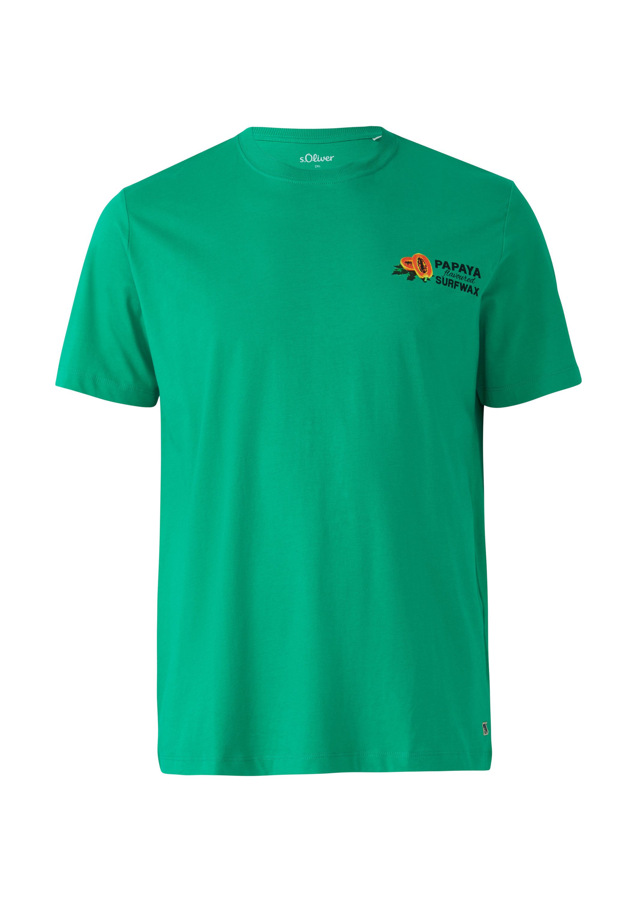 s.Oliver Kurzarmshirt T-Shirt (1-tlg) günstig online kaufen