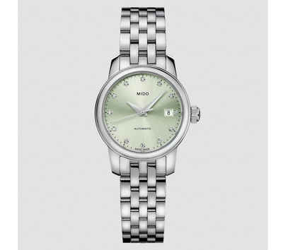 Mido Schweizer Uhr Damenuhr Automatik Baroncelli Lady Twenty Five