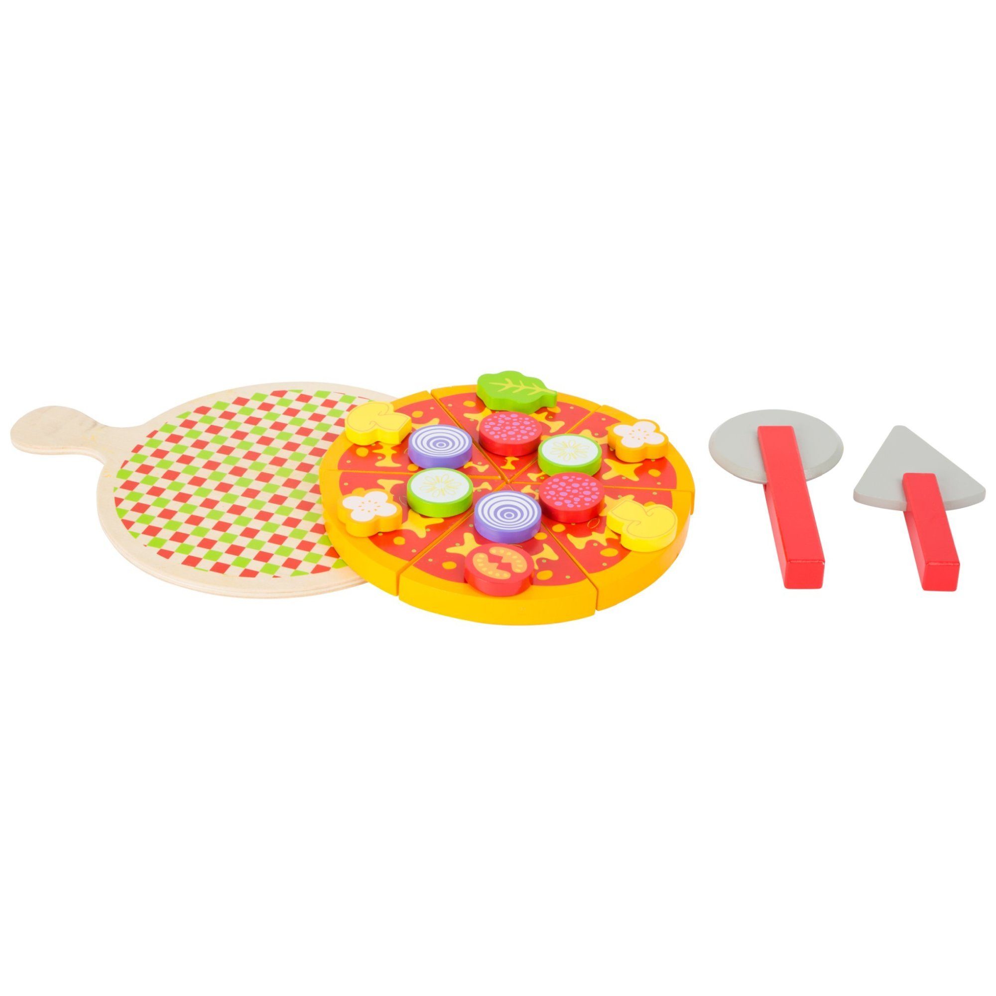 Small Foot Spielküche small foot Schneide Pizza-Set Holz