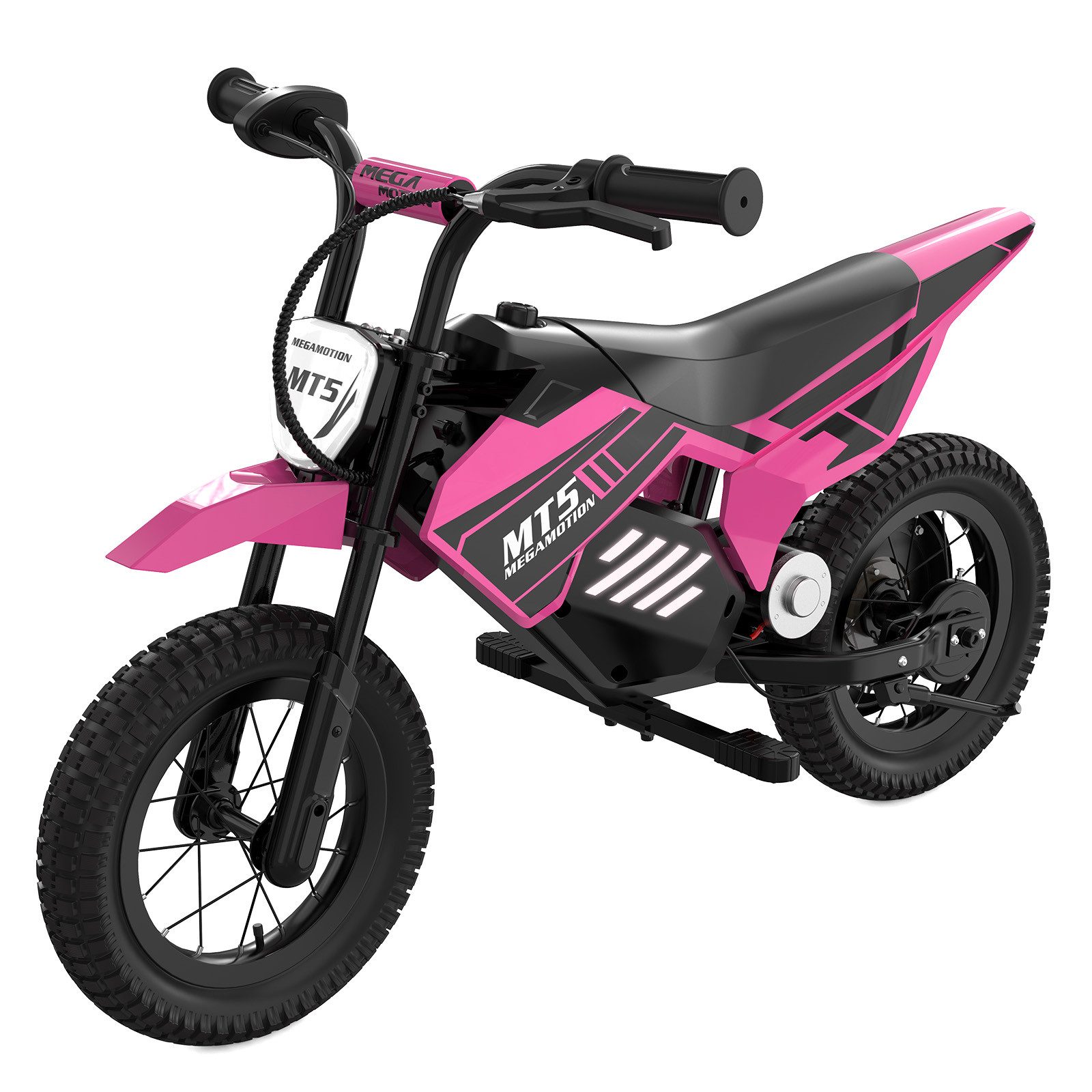 Mega Motion Elektro-Kindermotorrad MT5, 150W, 5,2AH, 8/16 km/h, 12 Zoll Luftreifen, Reichweite 10 km, Belastbarkeit 40 kg