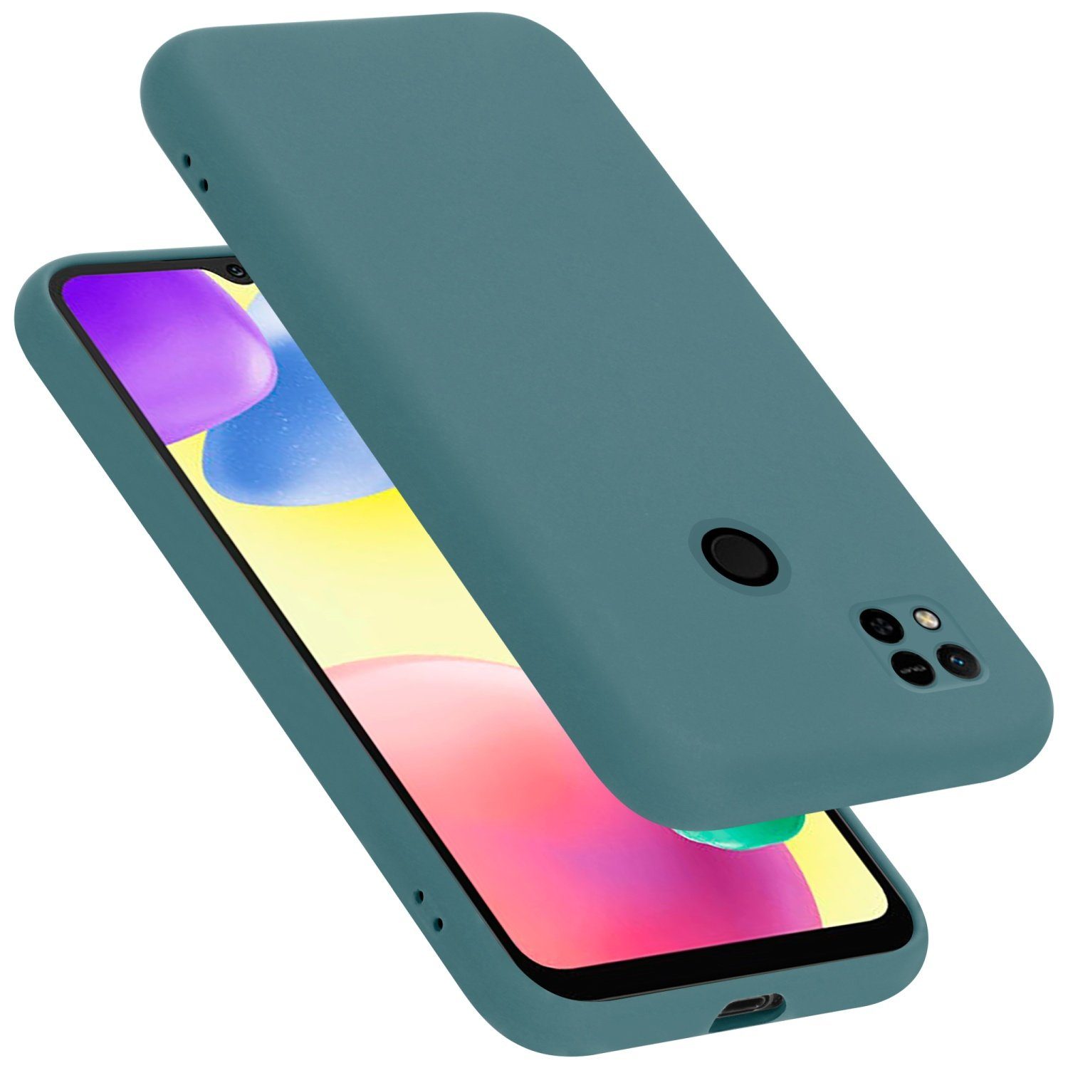Cadorabo Handyhülle für Xiaomi RedMi 9C / RedMi 10A Hülle Xiaomi RedMi 9C / RedMi 10A, Flexible Hülle TPU Silikon Schutzhülle Back Cover Case