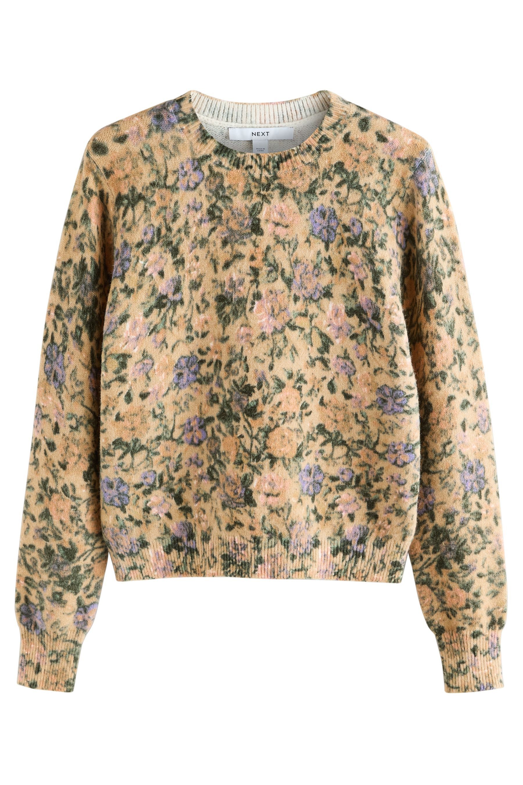 Next Rundhalspullover Rundhalspullover mit Print (1-tlg) günstig online kaufen
