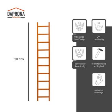 DAPRONA Universalschutzgitter (Ziegelrot einfache Montage an Dachziegel, TÜV Rheinland zertifiziert, 1 St)