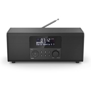 Hama Digital Radio, DAB Radiowecker, FM/Stereo/6W DR1400 Digitalradio (DAB)